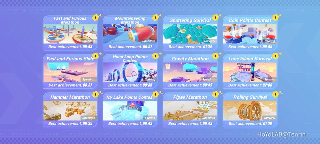 I finally did it. I have finished all the fall guys maps. Honkai Impact ...