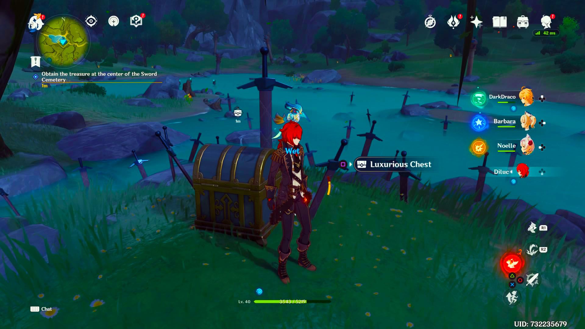 Chest within three Barriers in the Monstandt. Genshin Impact