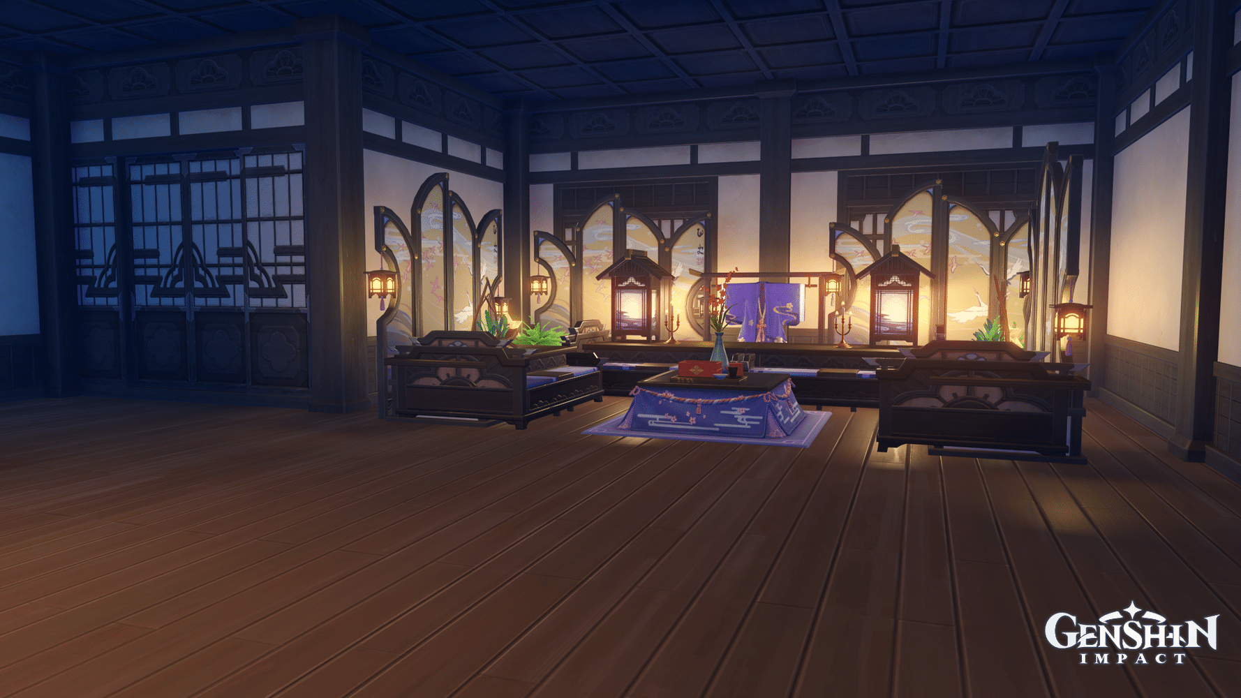 Teapot Showcase Glorious Abode (NA Replica ID) Genshin Impact HoYoLAB