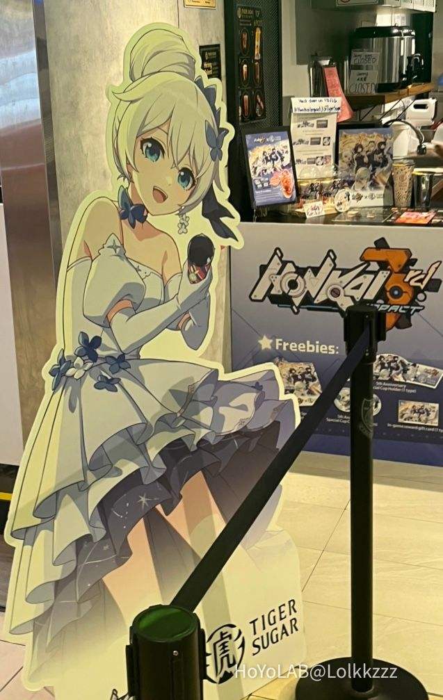 Honkai x tiger sugar collab