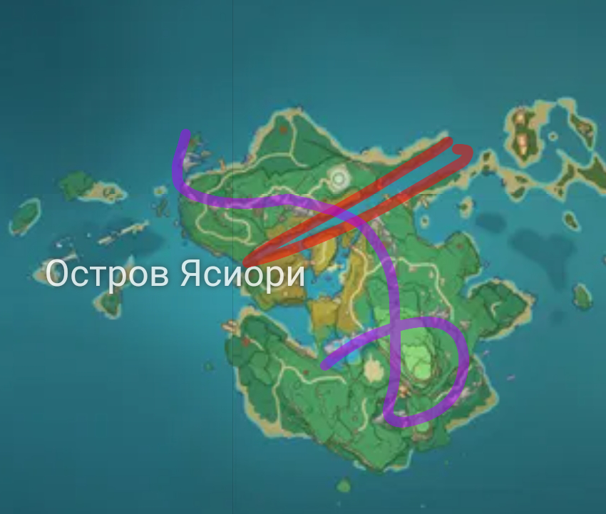 аэм.. не знаю как это назвать..теория(?), факт(?) про остров Ясиори ...