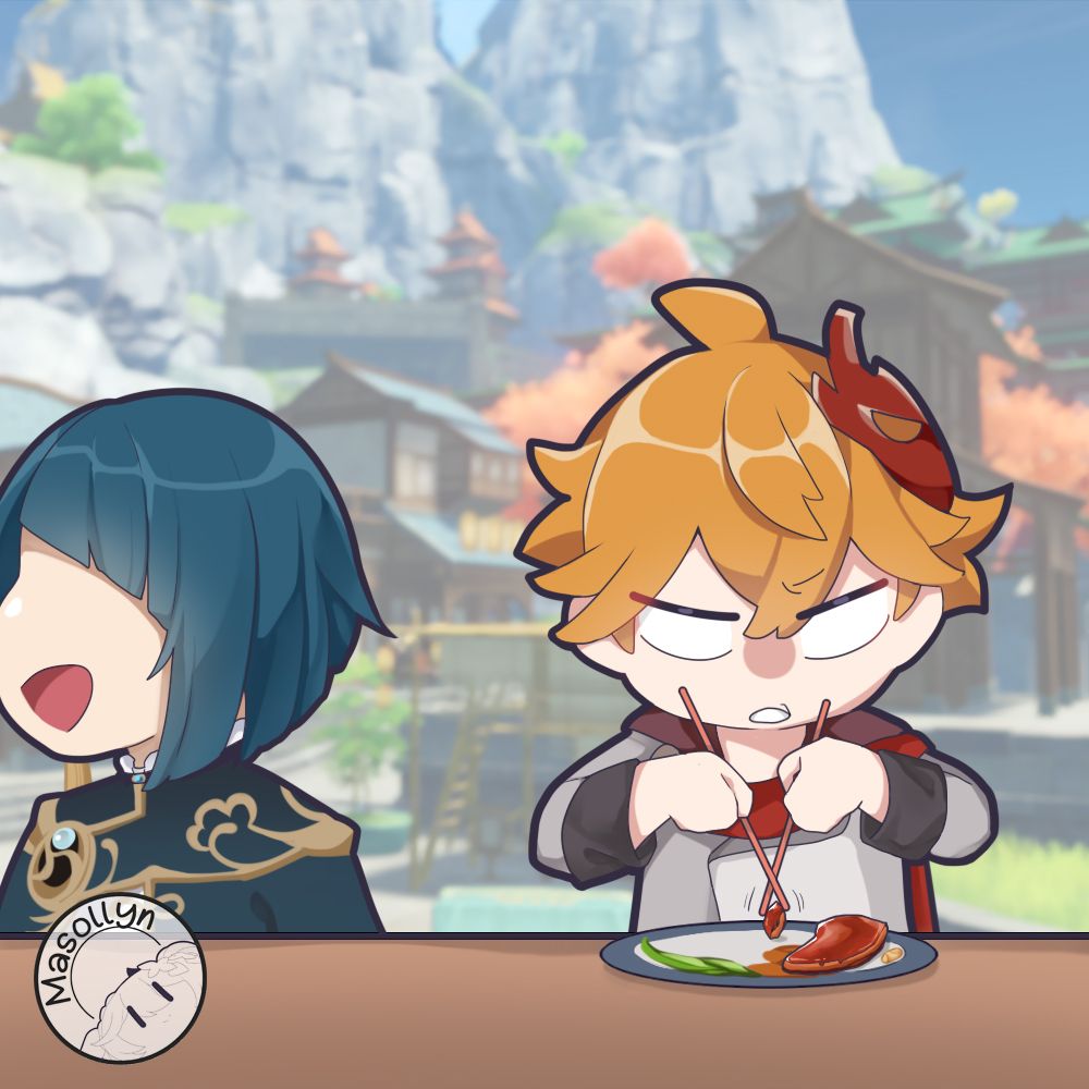 Child + Chopstick Genshin Impact HoYoLAB