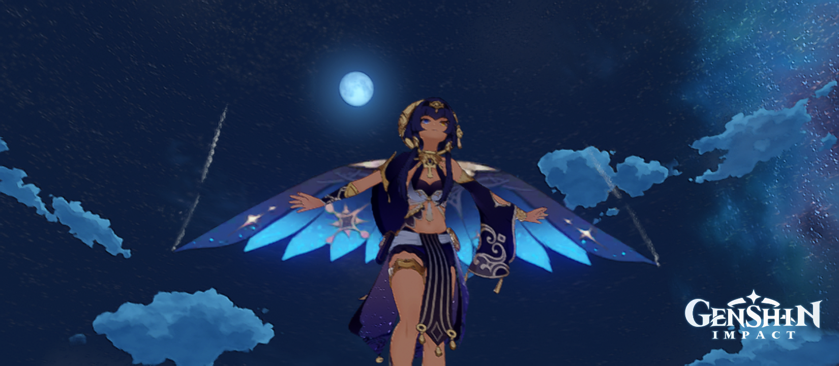 A la luz de la luna Genshin Impact HoYoLAB