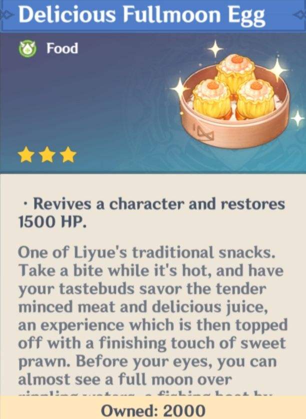 Full moon Egg Genshin Impact HoYoLAB