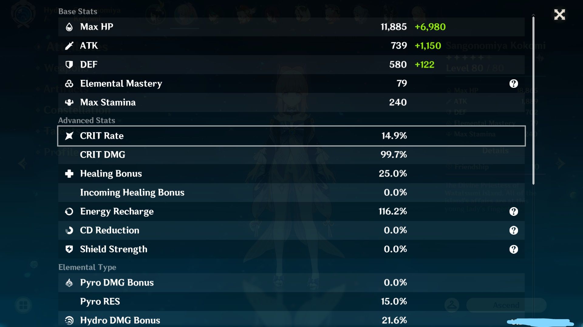 But can you Kokomi crit?? Genshin Impact HoYoLAB