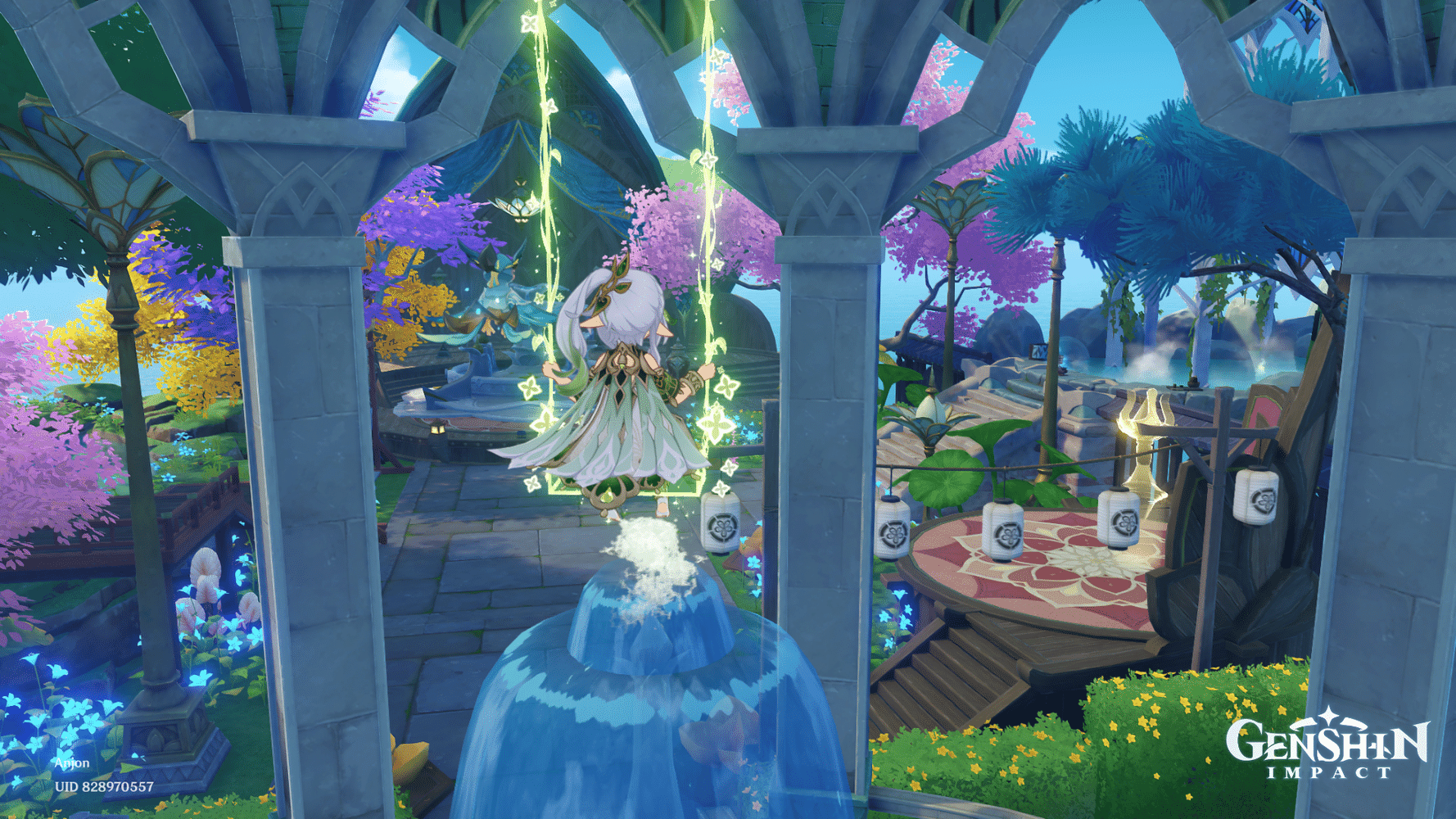 The new furnishings are so beautiful! Genshin Impact HoYoLAB