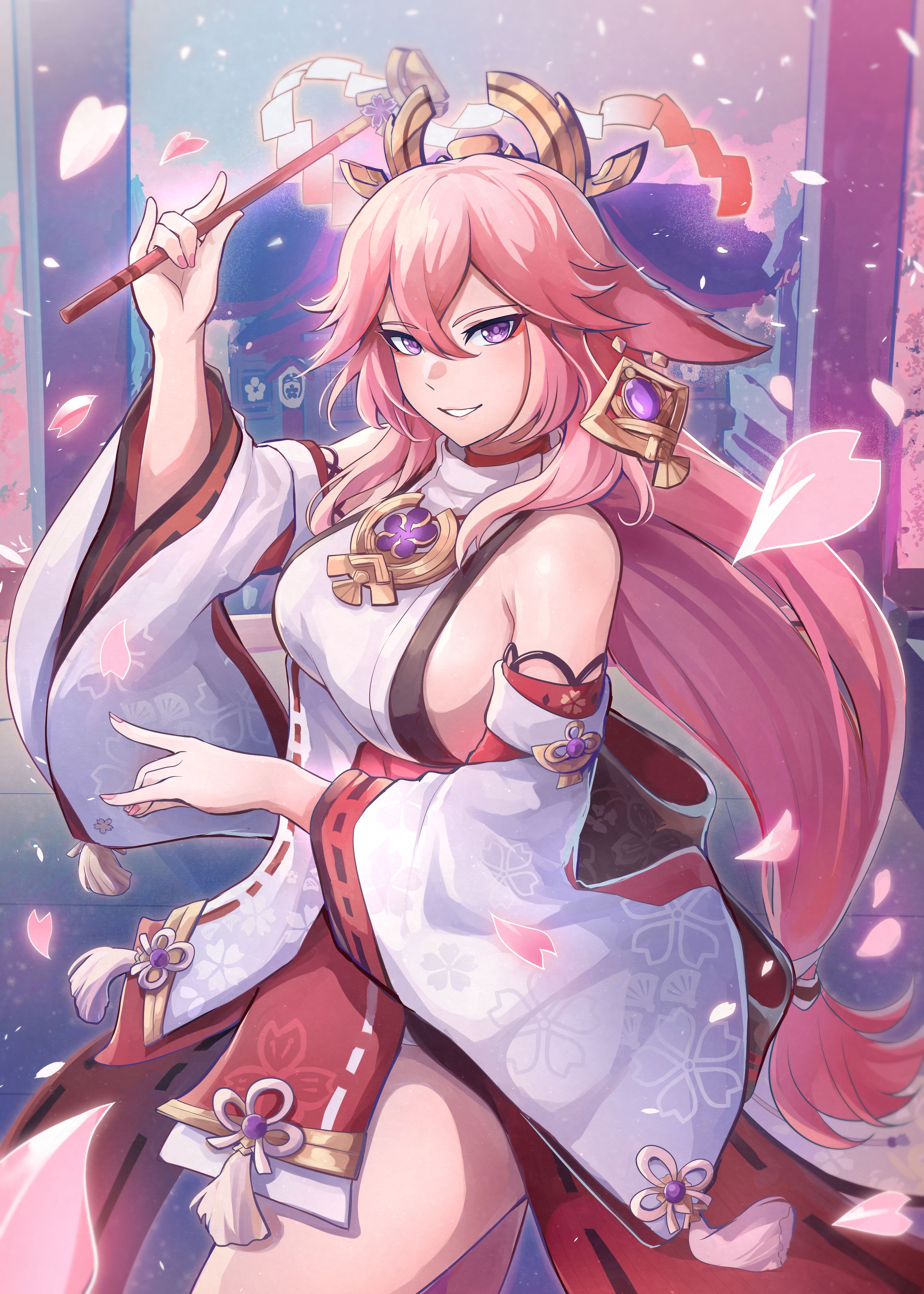 The Cherry Blossoms Genshin Impact HoYoLAB