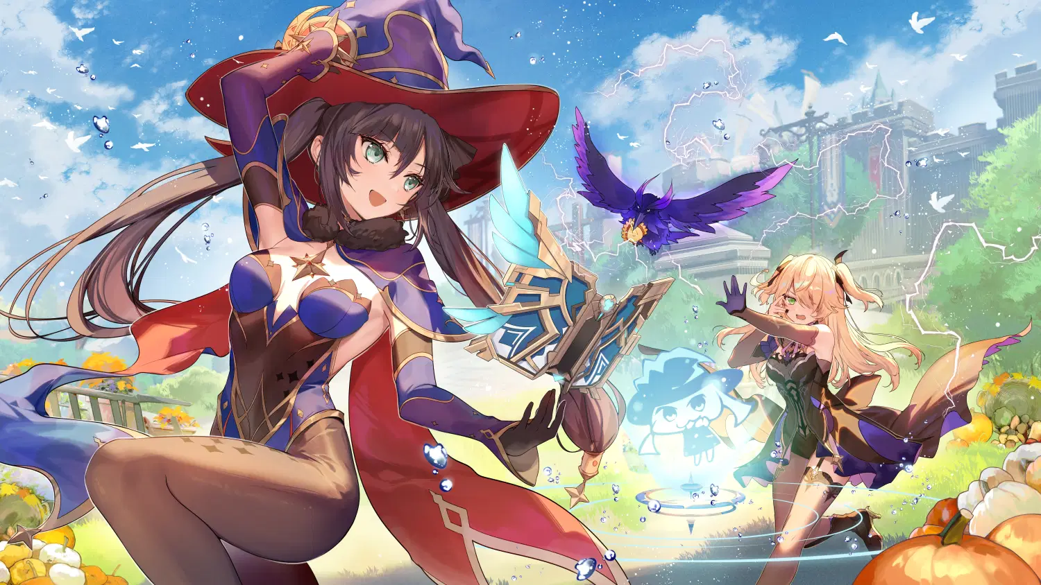 モナ＆フィッシュル Genshin Impact | HoYoLAB