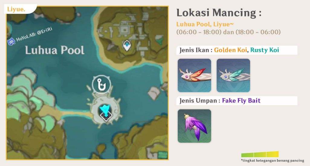 [Guide] Lokasi Memancing! untuk mendapatkan Senjata 