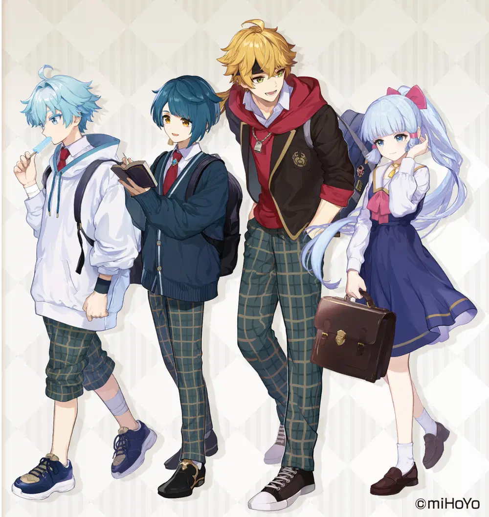 原神　gigo 玉響の心行かし　 トーマ　タペストリー 原神×GiGO タペストリー~玉響の心行かし~GiGO限定 | オンライン