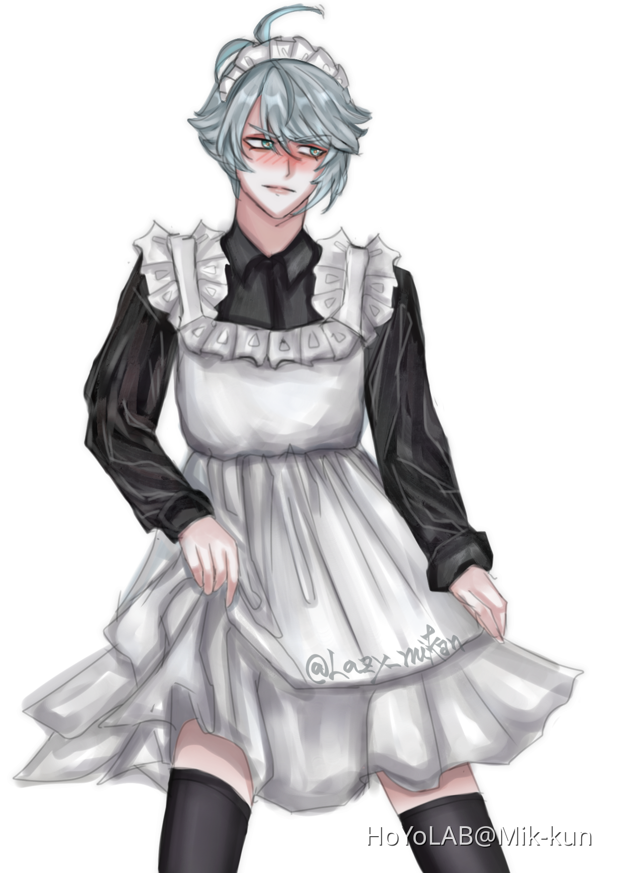 Maid Alhaitham at your service Genshin Impact HoYoLAB