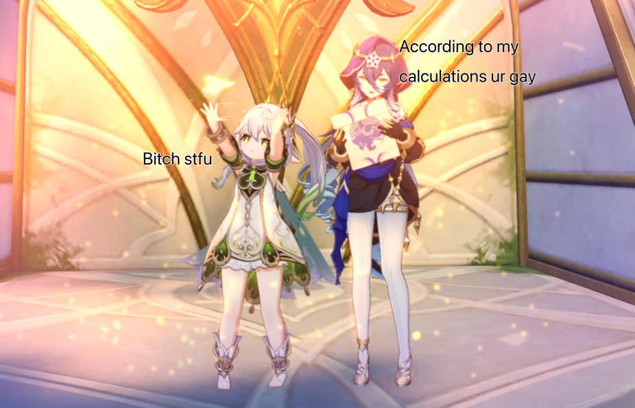 My calculations are never wrong genshin impact hoyolab