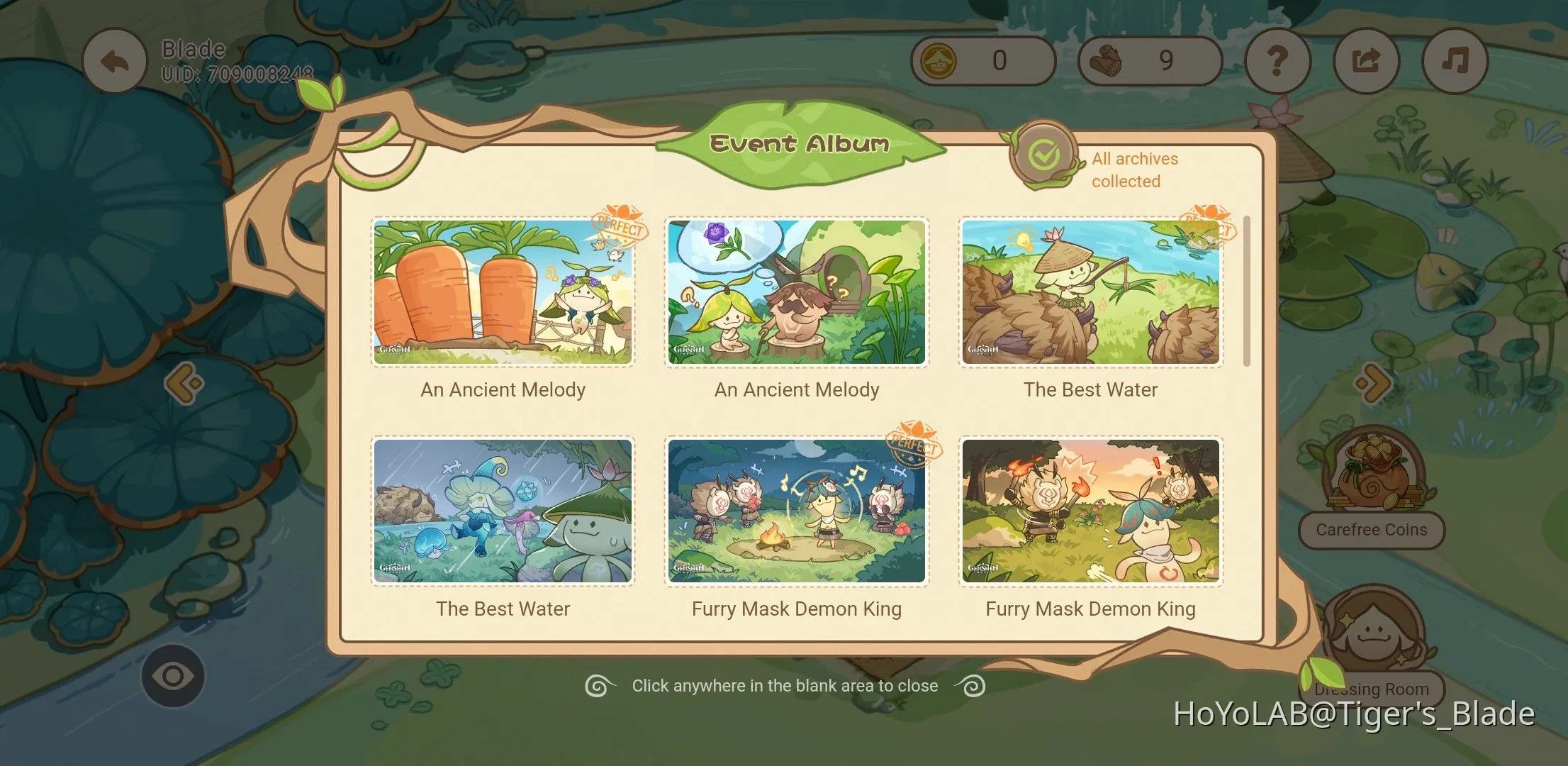 Carefree Dreamland Genshin Impact HoYoLAB