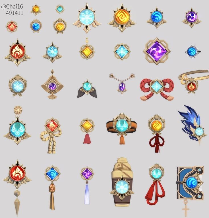 Глаз бога Genshin Impact | HoYoLAB