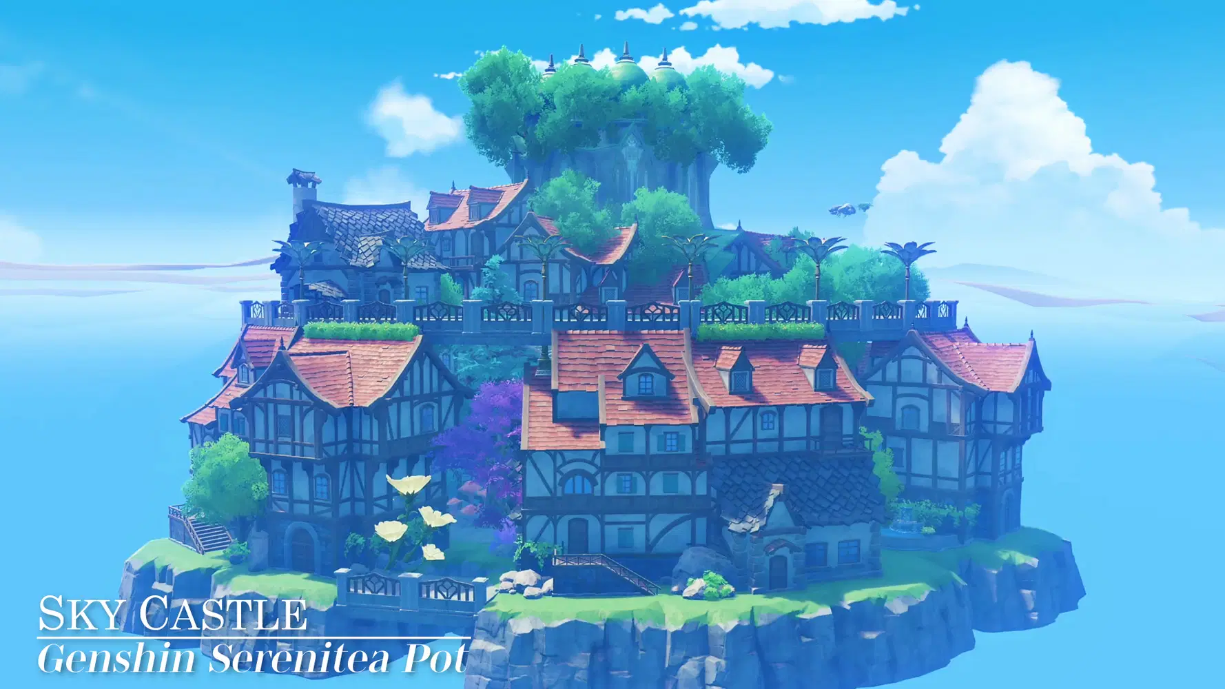 原神/塵歌壺】⛅ 天空の城 Genshin Impact | HoYoLAB