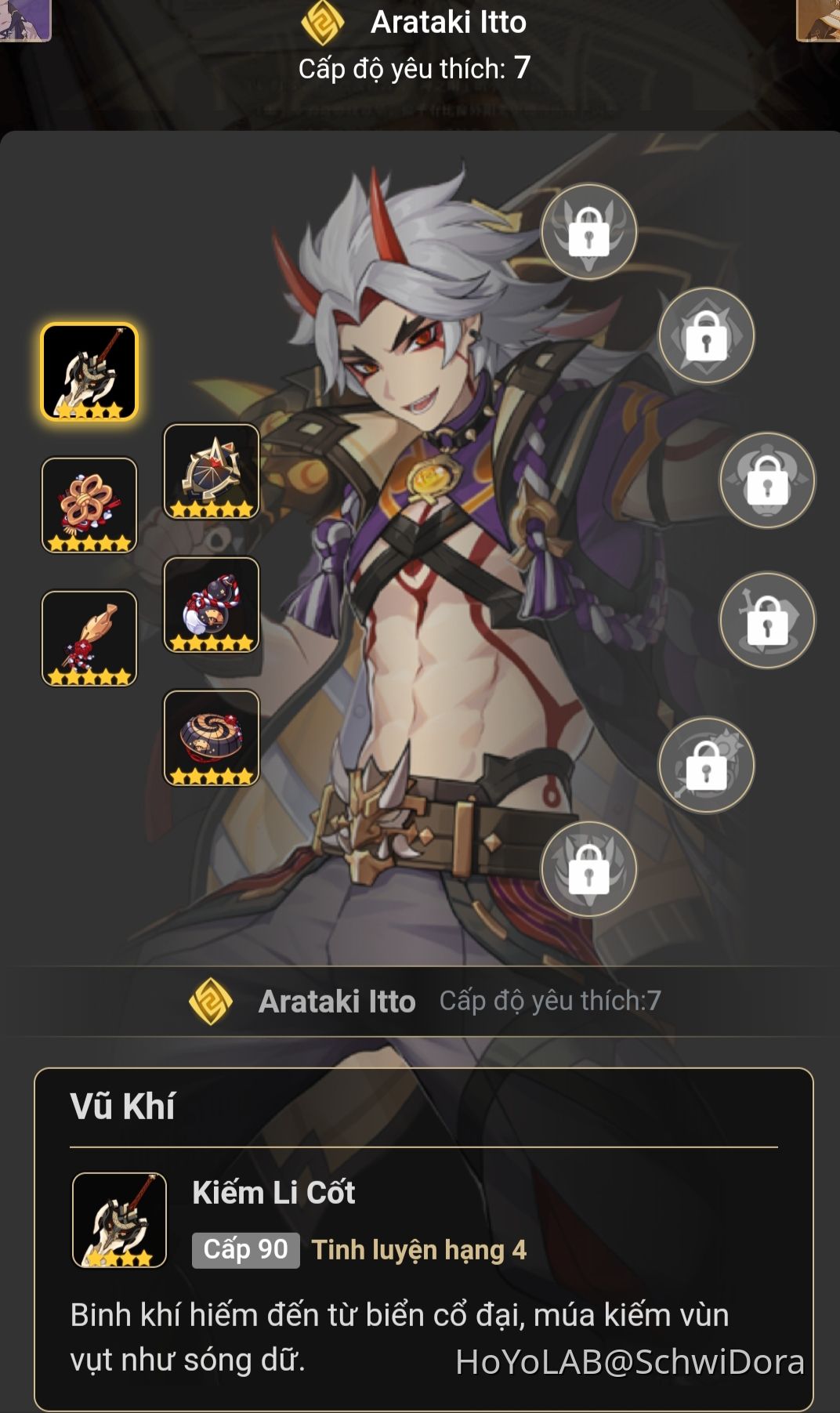 Ito build chưa xong Genshin Impact | HoYoLAB