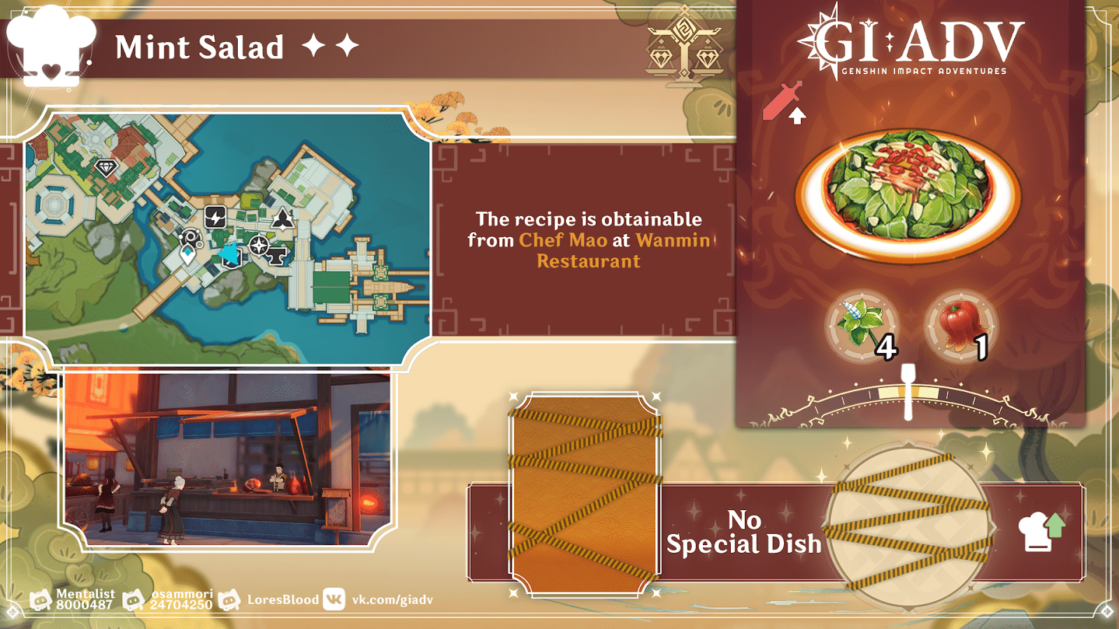 Liyue Recipes [36 recipes] Genshin Impact HoYoLAB