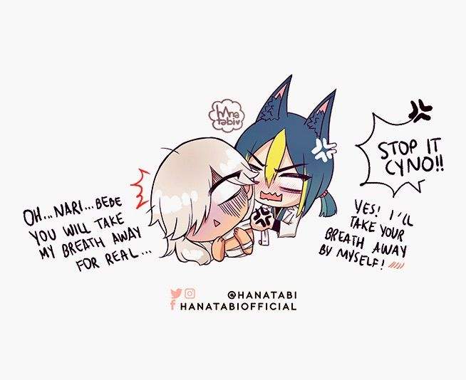 Agent!Cyno x Researcher!Tighnari 🪴⚖️♥︎ Genshin Impact HoYoLAB