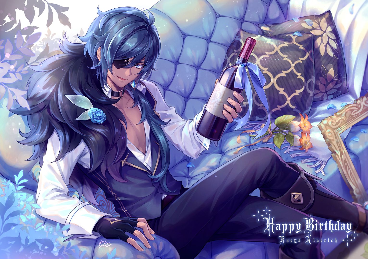 Happy birthday Kaeya Genshin Impact | HoYoLAB