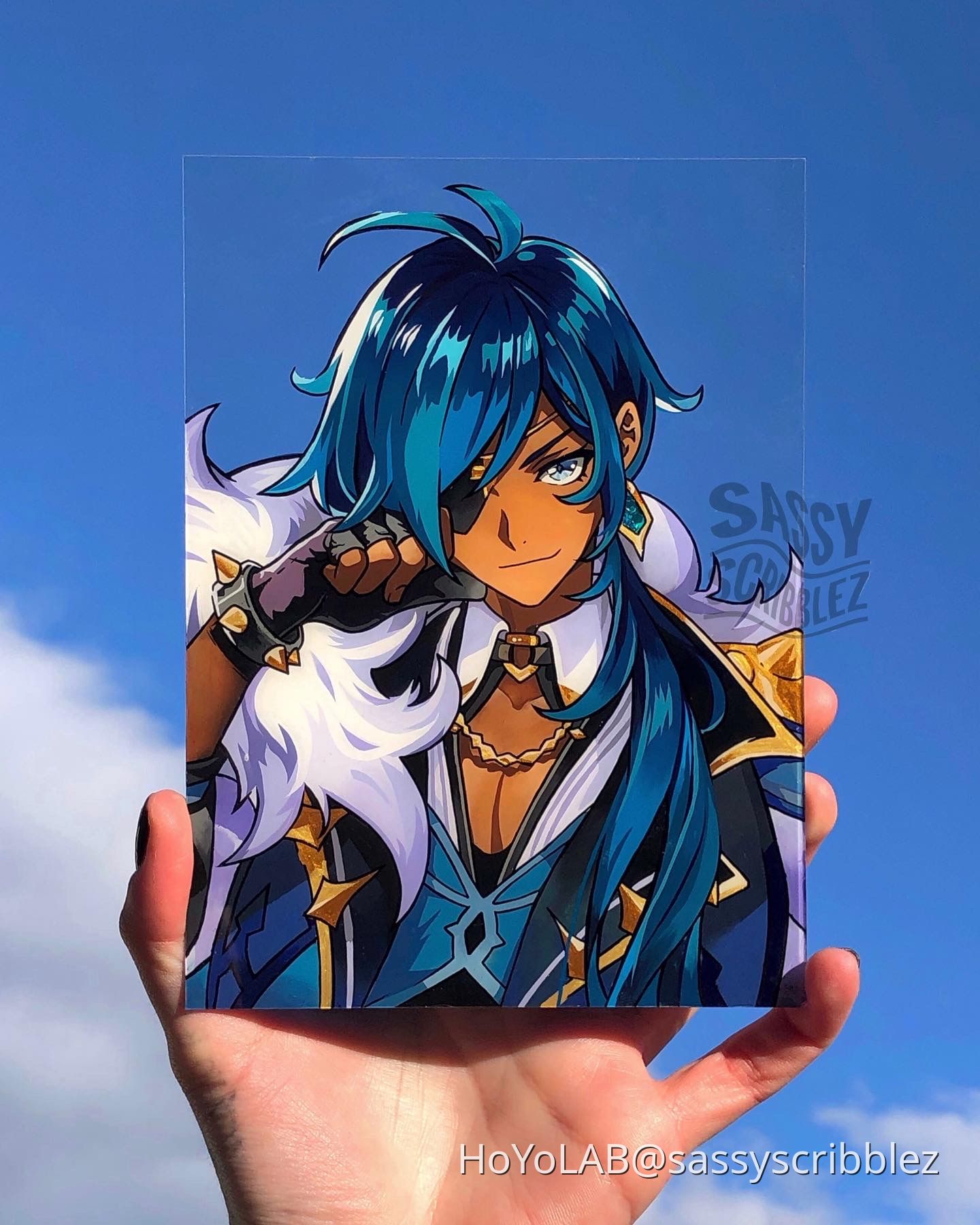 Kaeya Glasspainting Genshin Impact | HoYoLAB