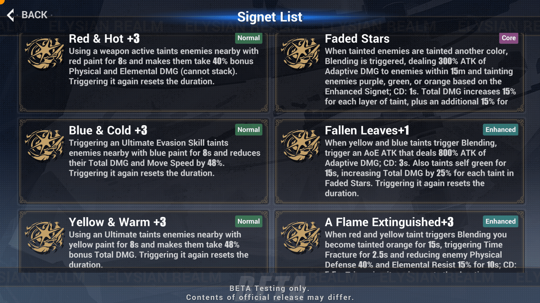 [Beta 6.2] Elysian Realm [Difficulty : Finality] Signet, Sigil, & Team ...