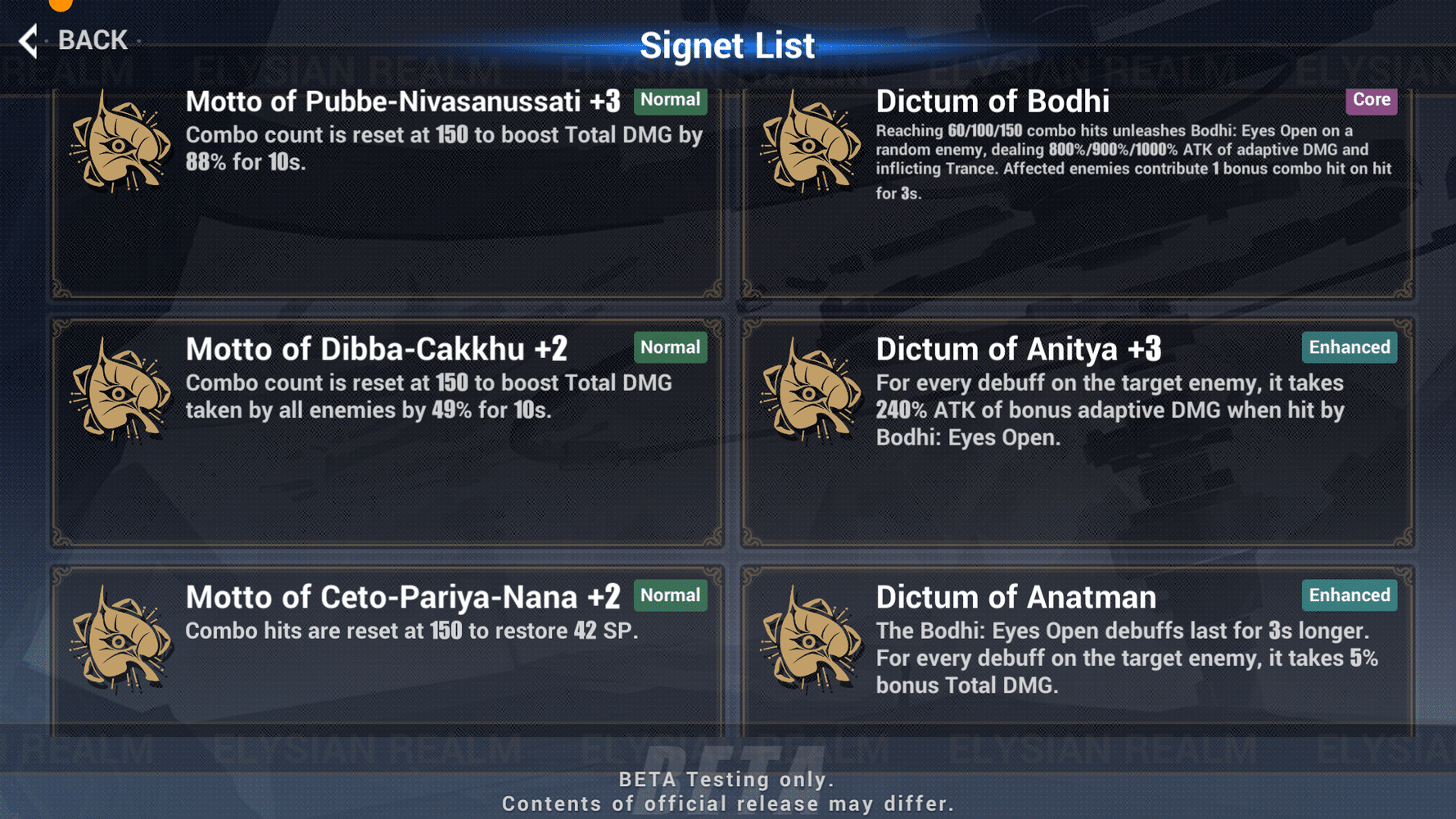[Beta 6.2] Elysian Realm [Difficulty : Finality] Signet, Sigil, & Team ...