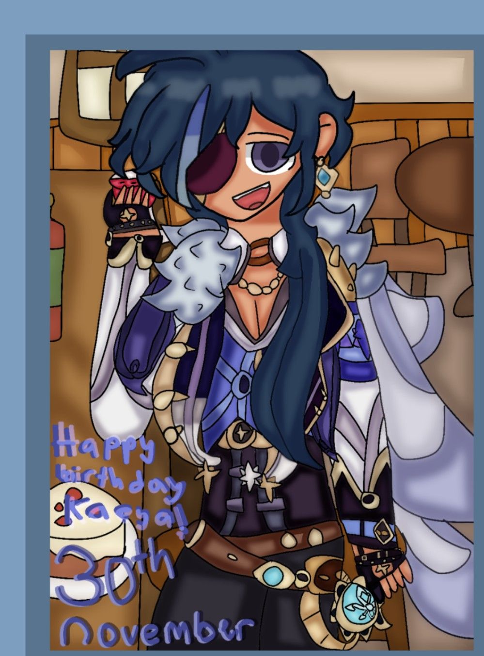 Kaeya s Extremely Late Birthday Art Genshin Impact HoYoLAB kaeya-s-extremely-late-birthday-art-genshin-impact-hoyolab