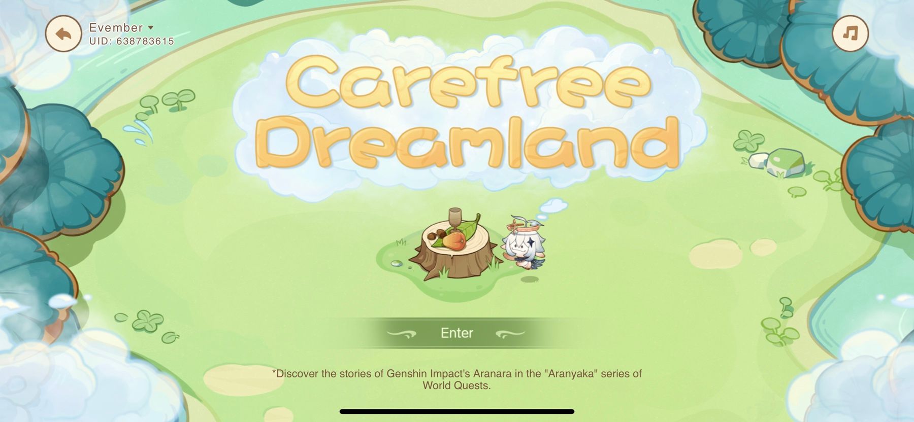 Carefree Dreamland event Genshin Impact HoYoLAB