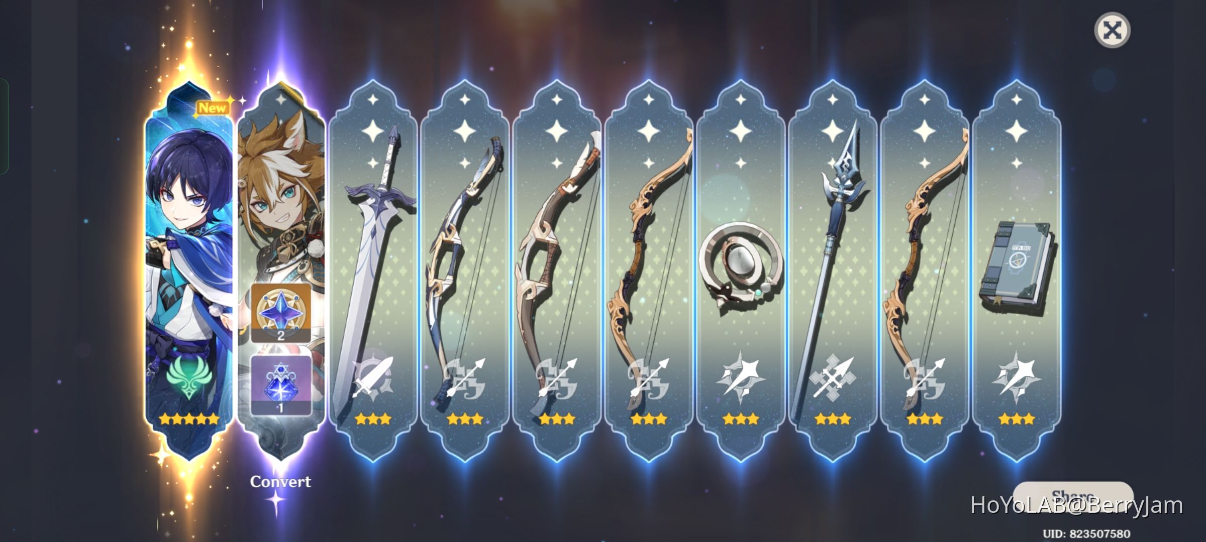 FANDANGO THINGS Genshin Impact HoYoLAB