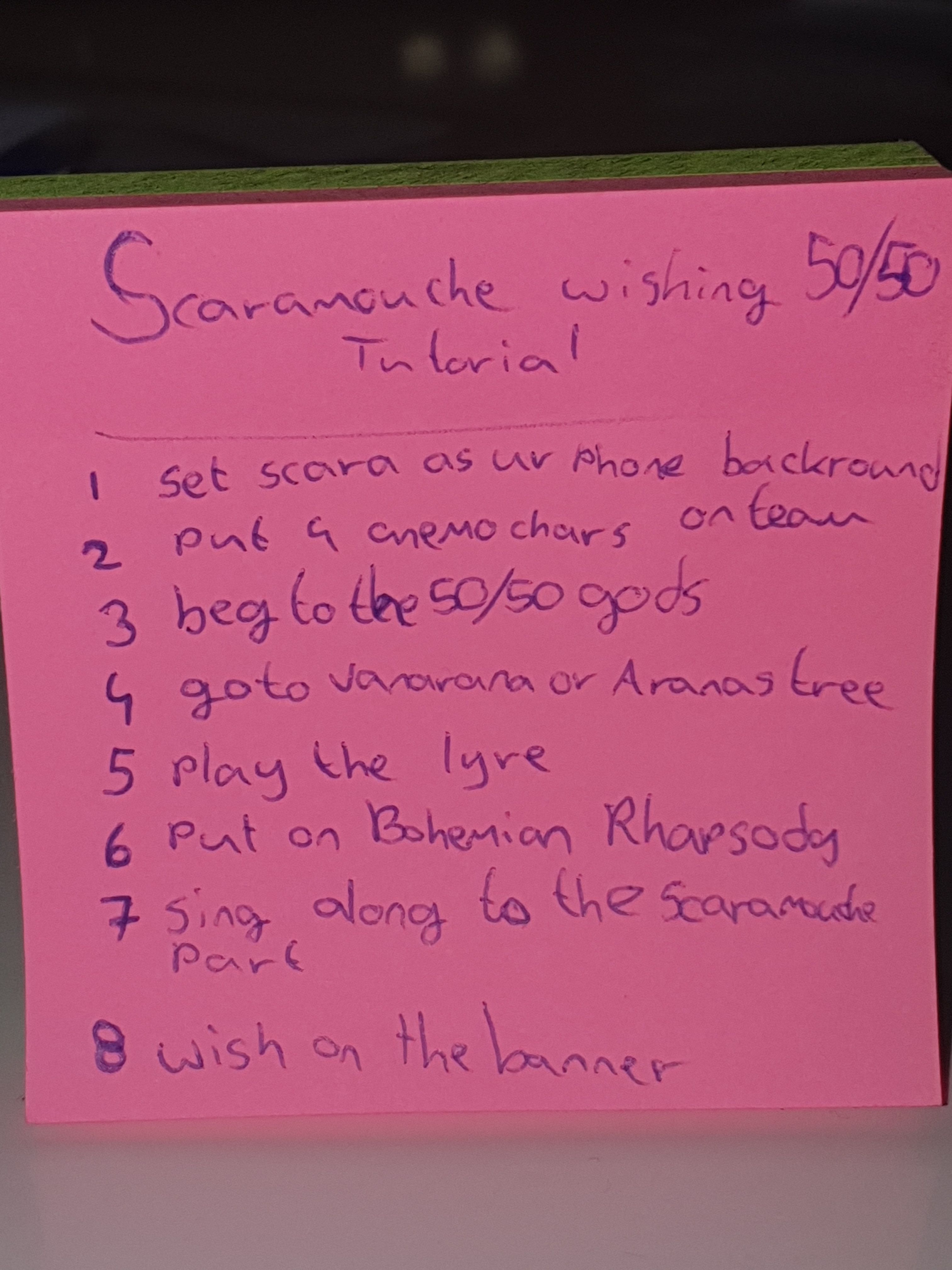 SCARAMOUCHE 50/50 GUIDE (works 100%) Genshin Impact | HoYoLAB