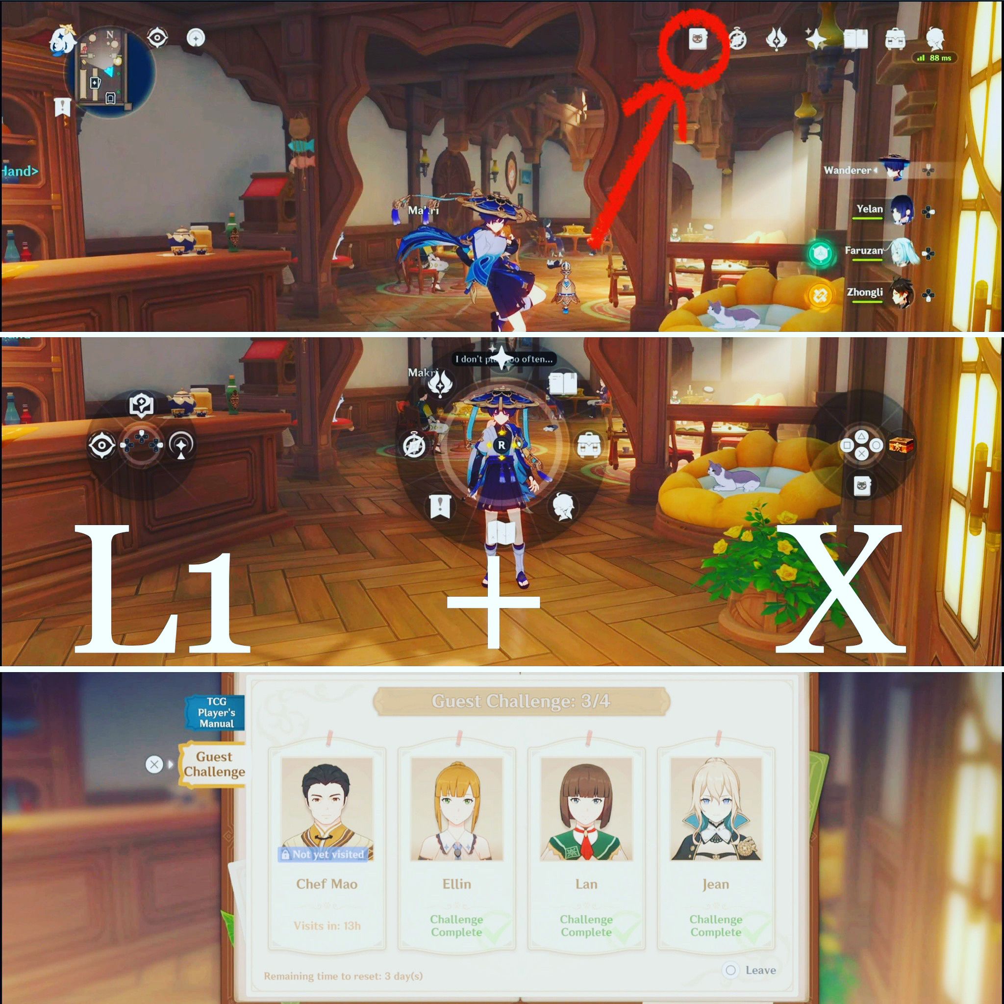 How to open TCG menu on Playstation Genshin Impact | HoYoLAB