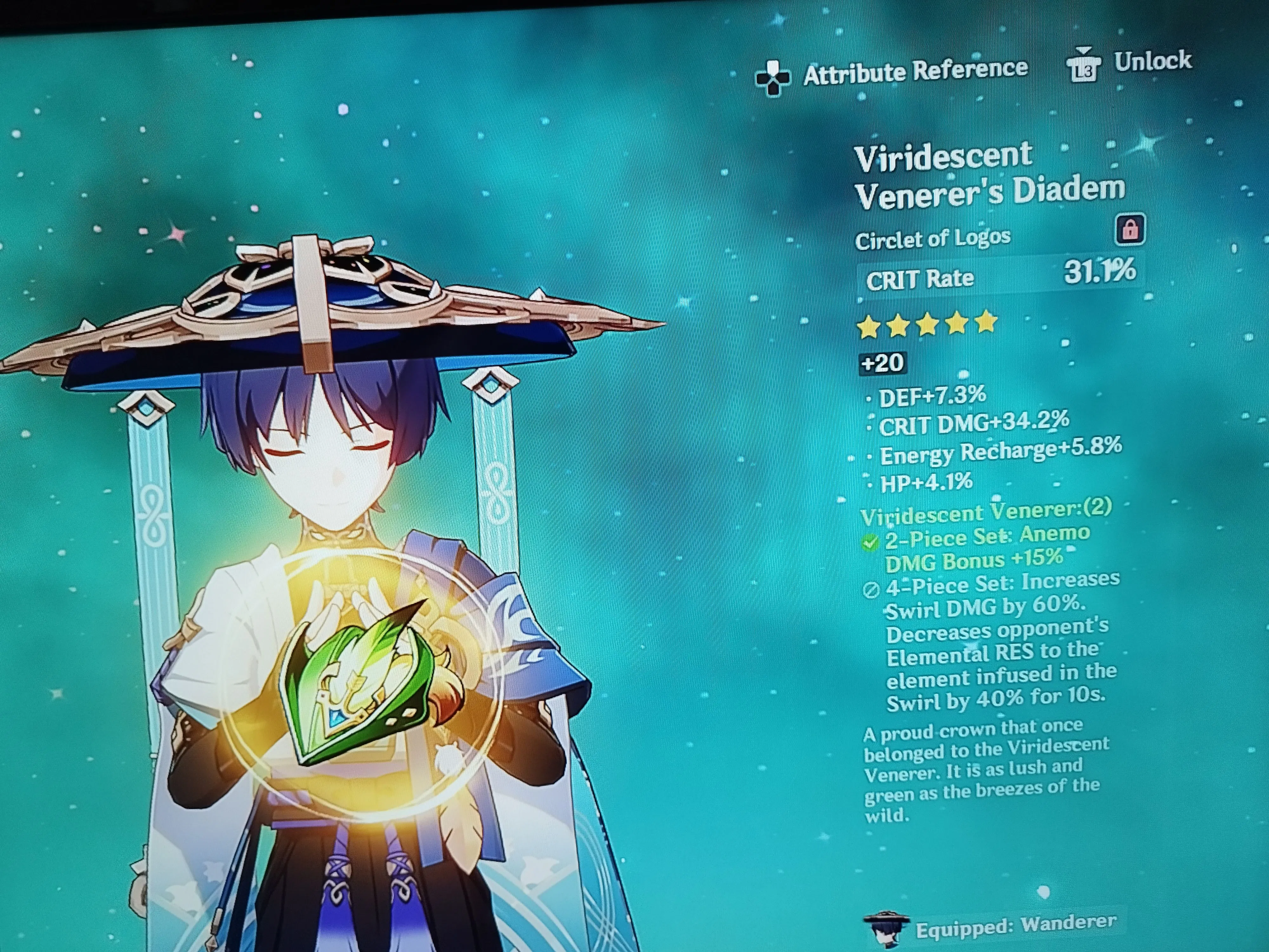 Wanderer upgrade Genshin Impact HoYoLAB