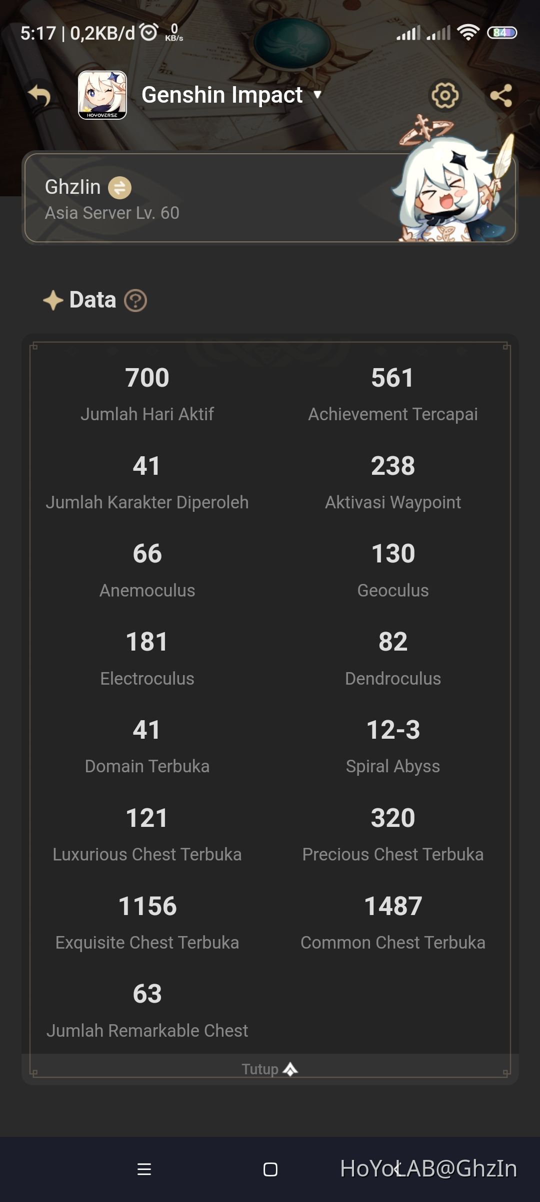 Login Genshin Impact HoYoLAB