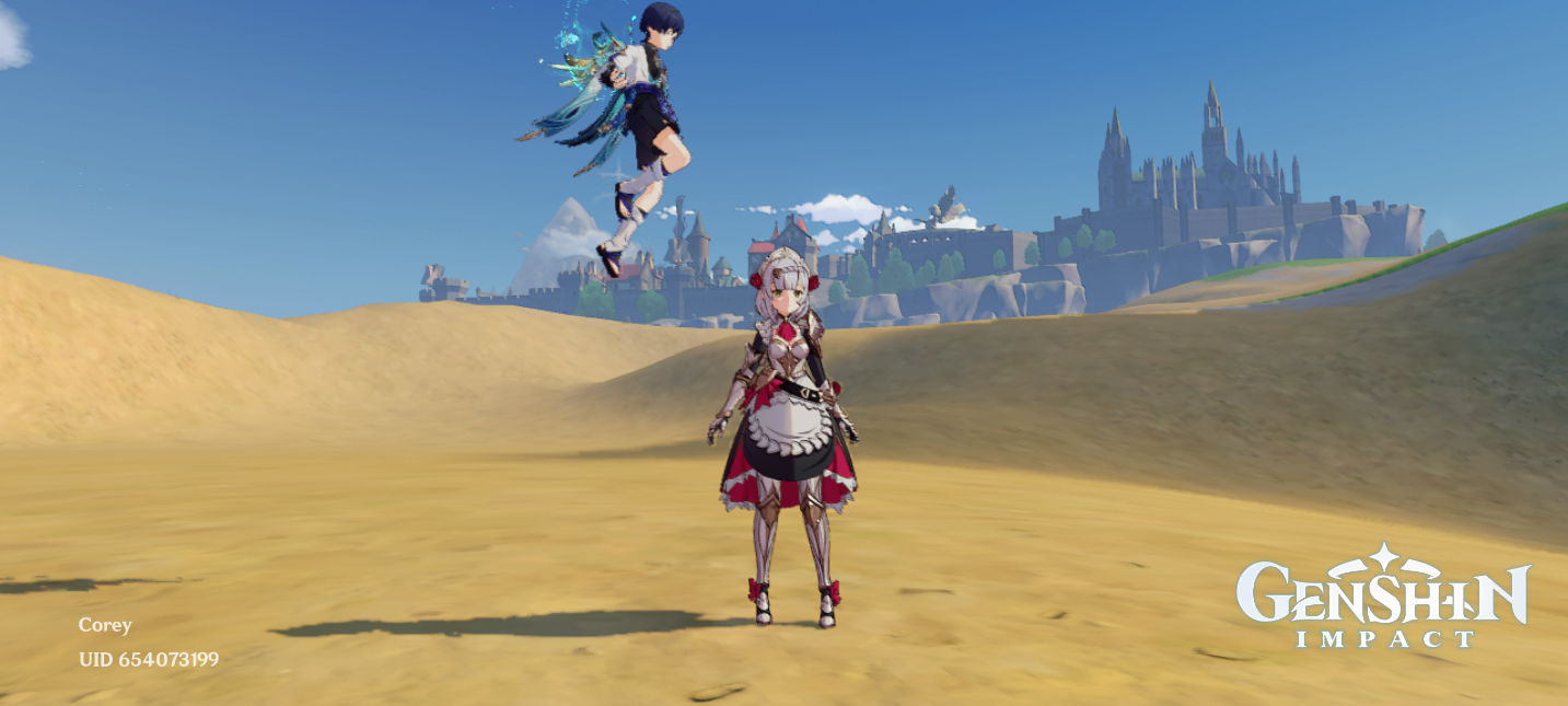 underwater glitch Genshin Impact HoYoLAB