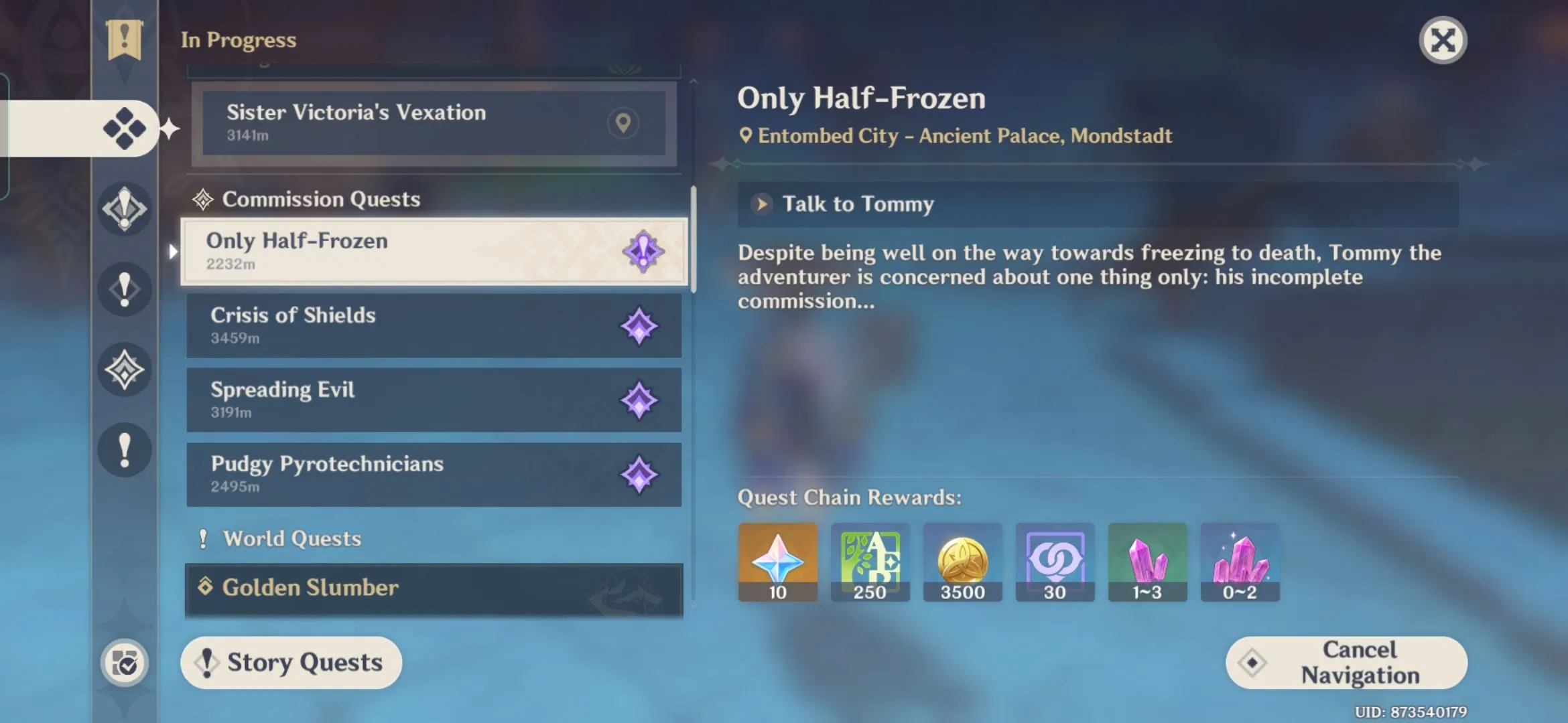 Be like Tommy Genshin Impact HoYoLAB