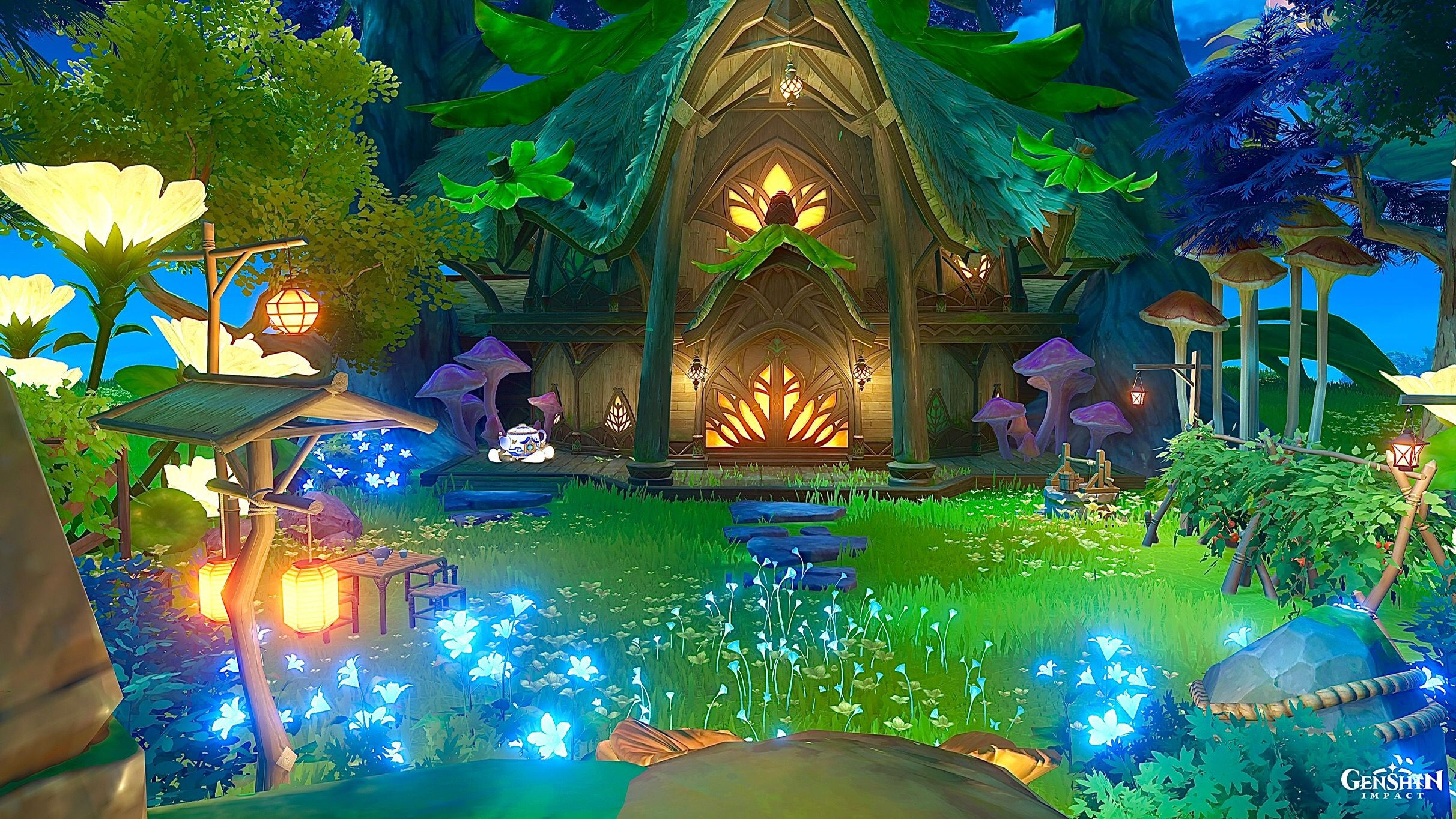 The Magical Forest House {125255873222} Genshin Impact HoYoLAB