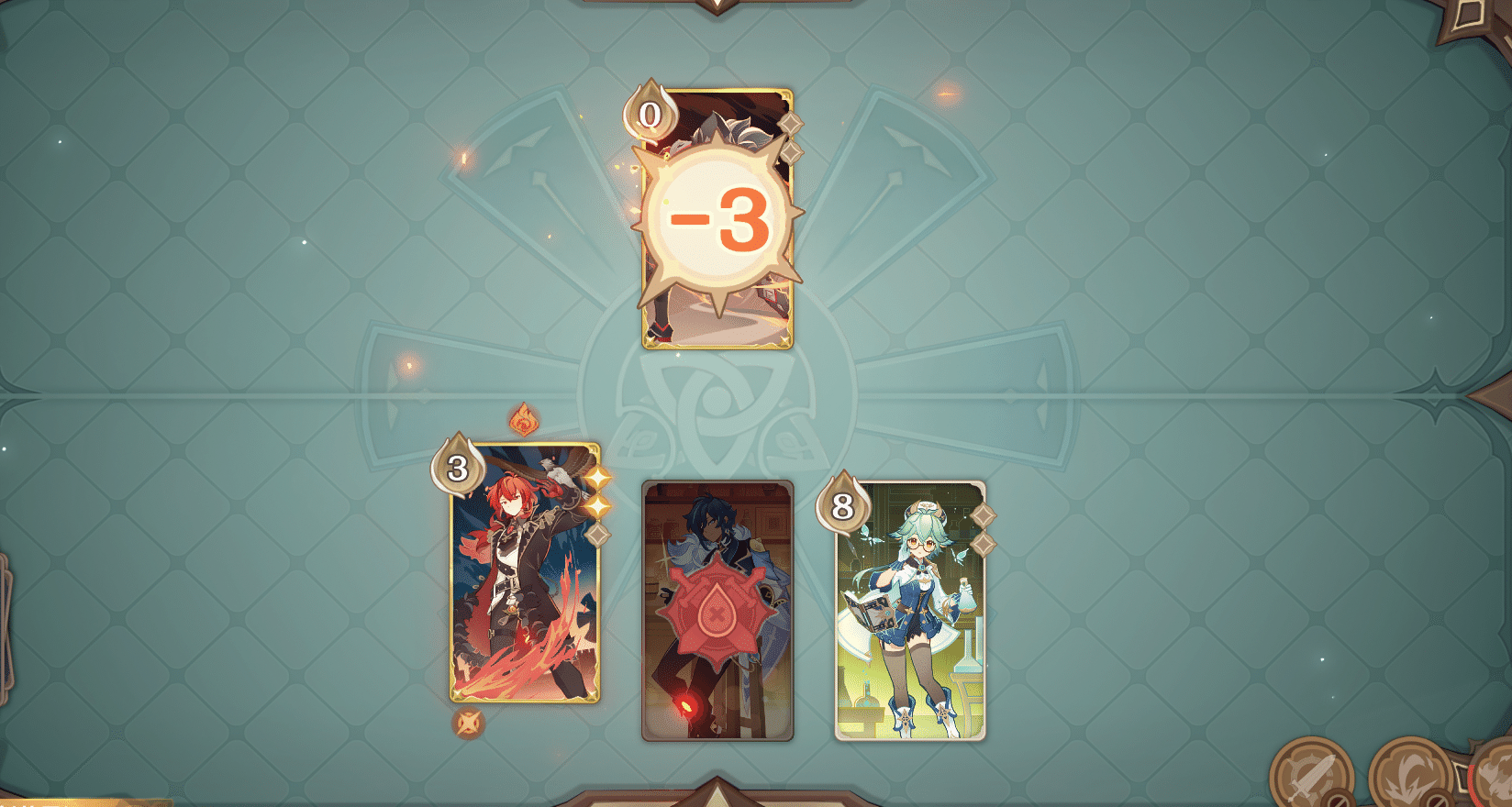 [TCG] Fight Tavern Challenge: Fatui Pyro Agent in 3-4 Rounds with Basic ...