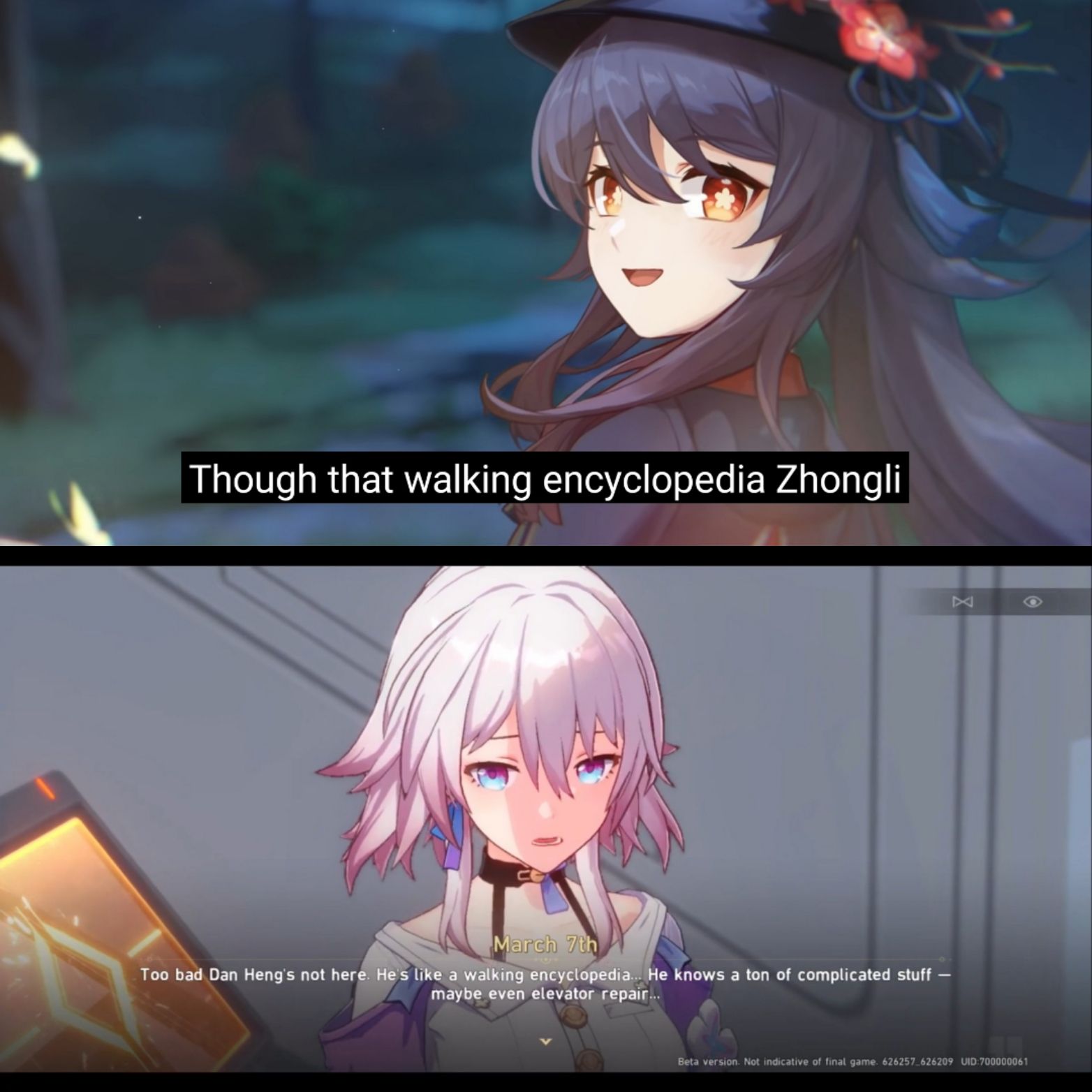 Dan Heng = Zhongli confirmed? Honkai Star Rail HoYoLAB