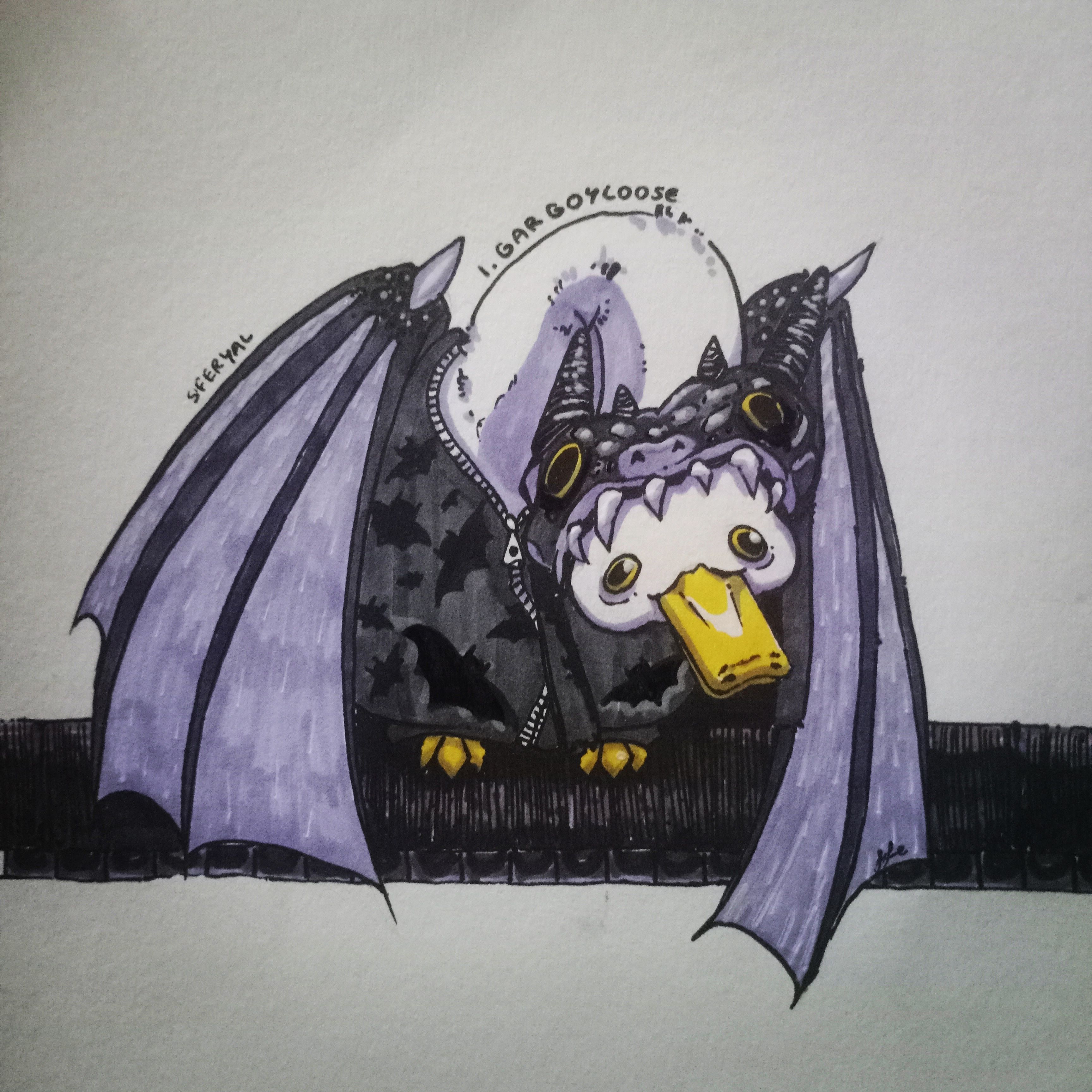 Off topic but here's a goose 3 Genshin Impact HoYoLAB