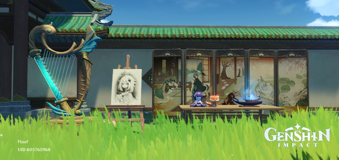 teapot decorating Genshin Impact HoYoLAB