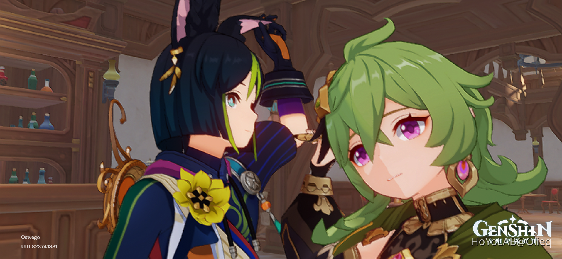 A New Duo Seen At The Cat's Tail! Genshin Impact | HoYoLAB