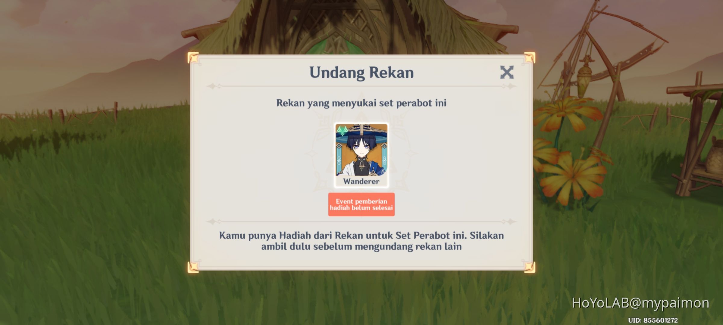 Wanderer Gift (Part 2) Genshin Impact HoYoLAB