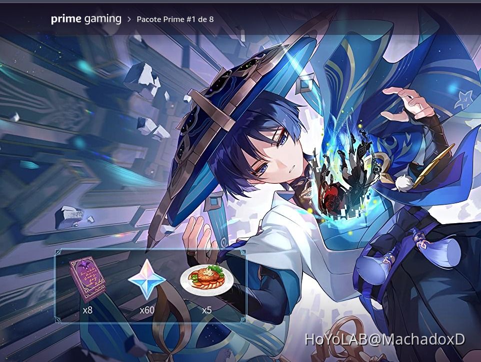 Amazon Prime Gaming free primogens Genshin Impact HoYoLAB
