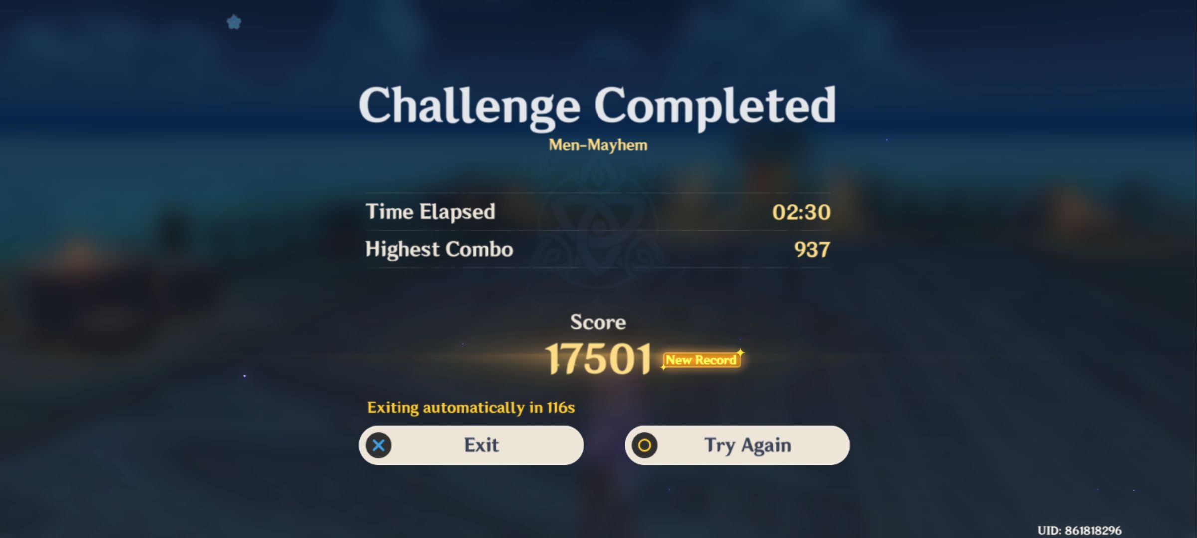 Block breaker choice Genshin Impact HoYoLAB