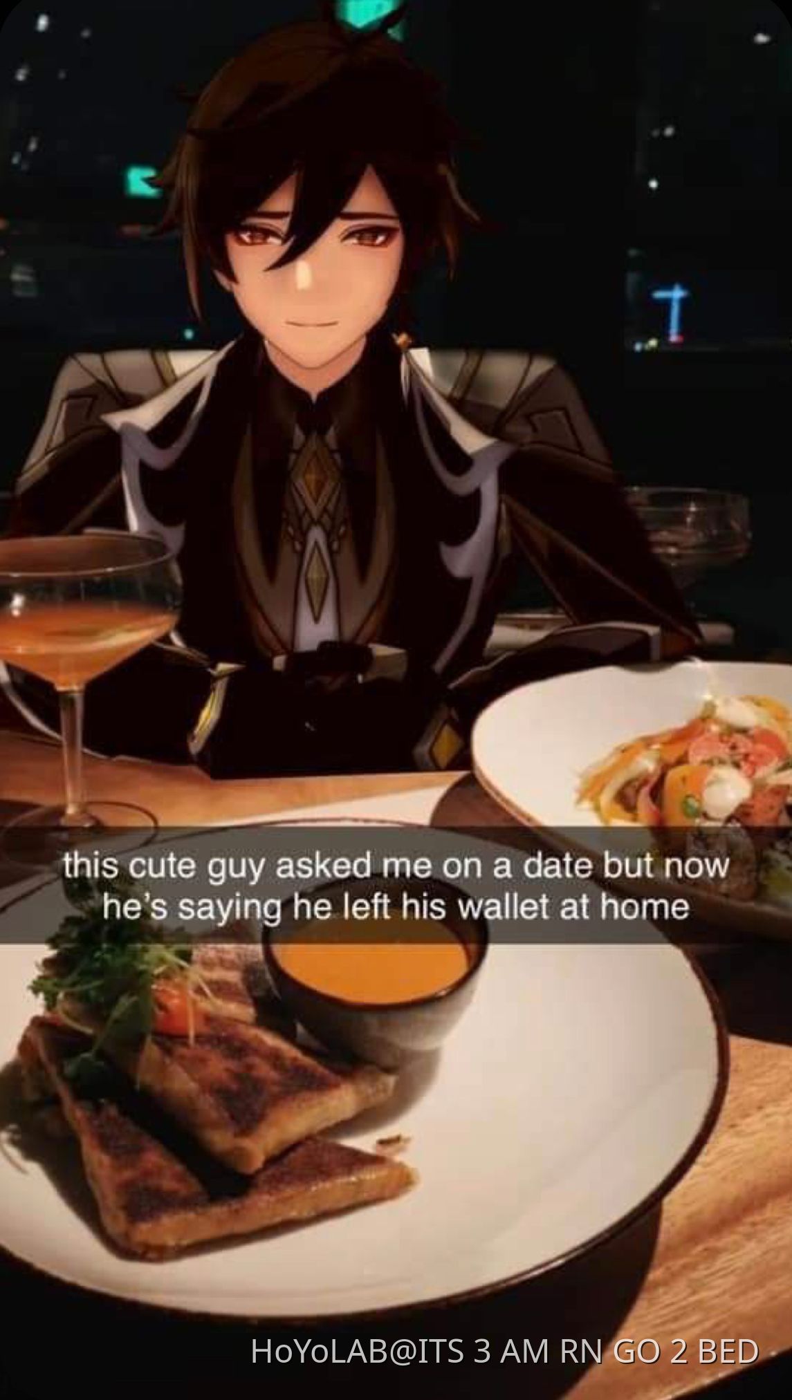 Zhongli is the definition of poor Genshin Impact HoYoLAB