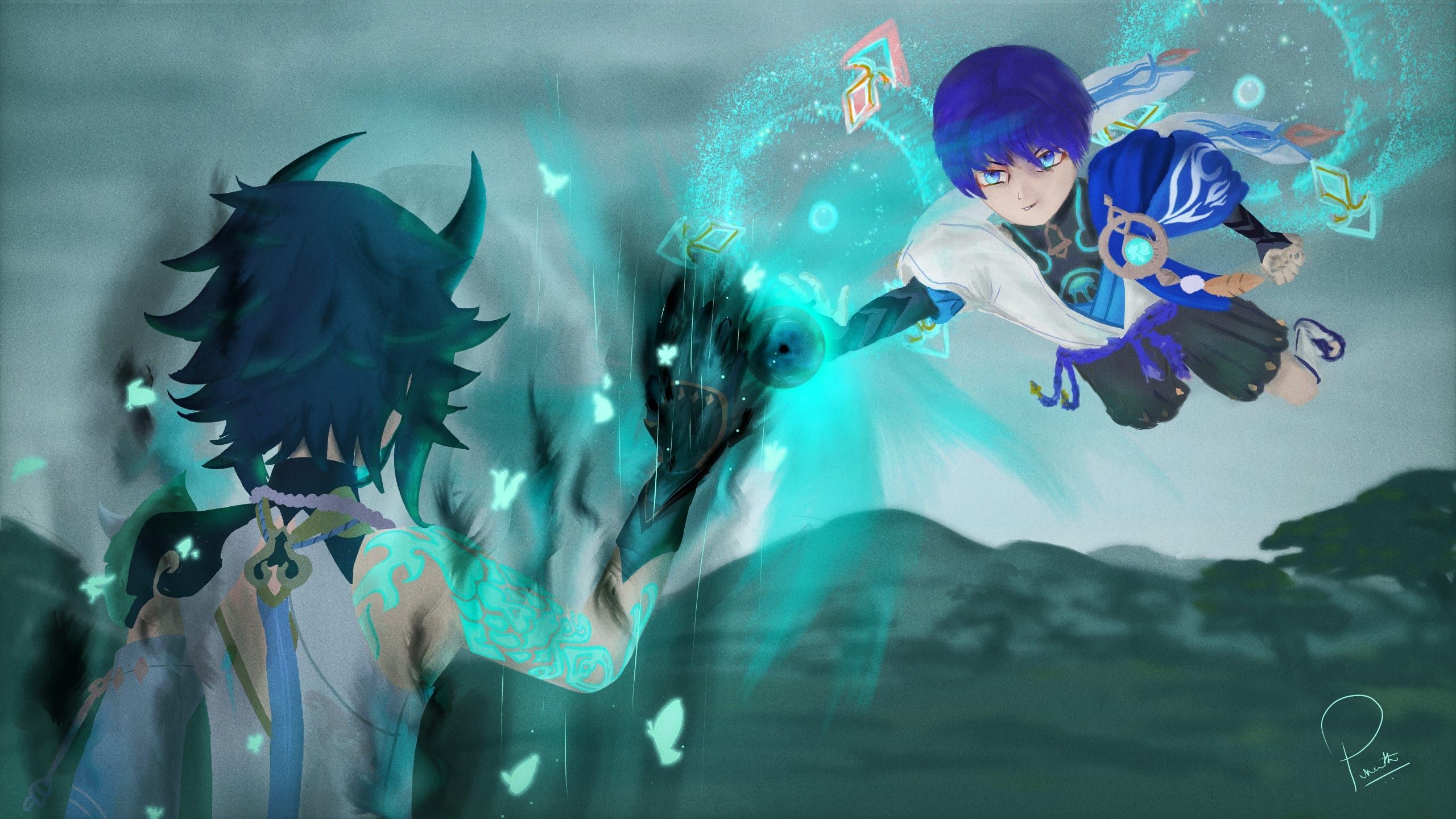 Wander Vs Wanderer VS Xiao Genshin Impact | HoYoLAB