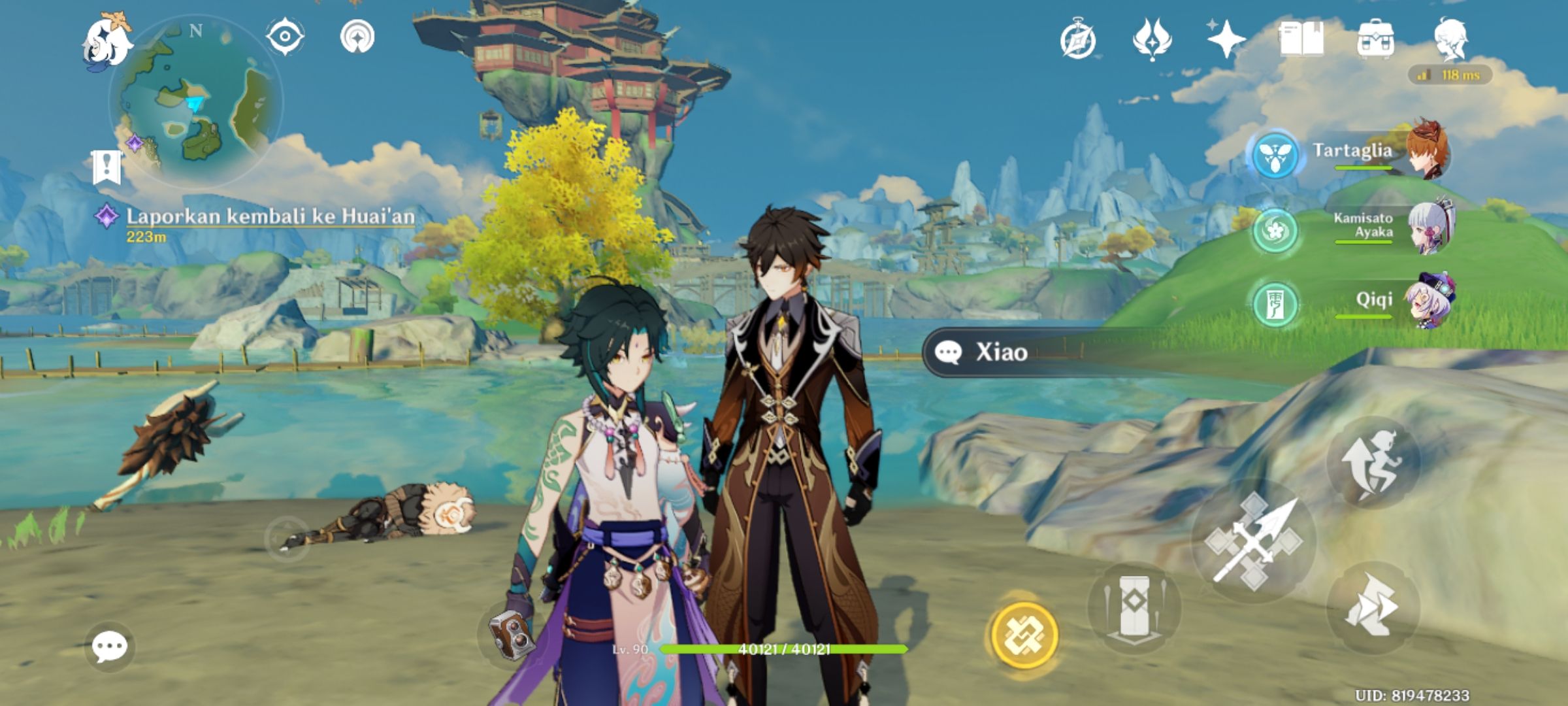 What does Xiao doing here? Genshin Impact HoYoLAB