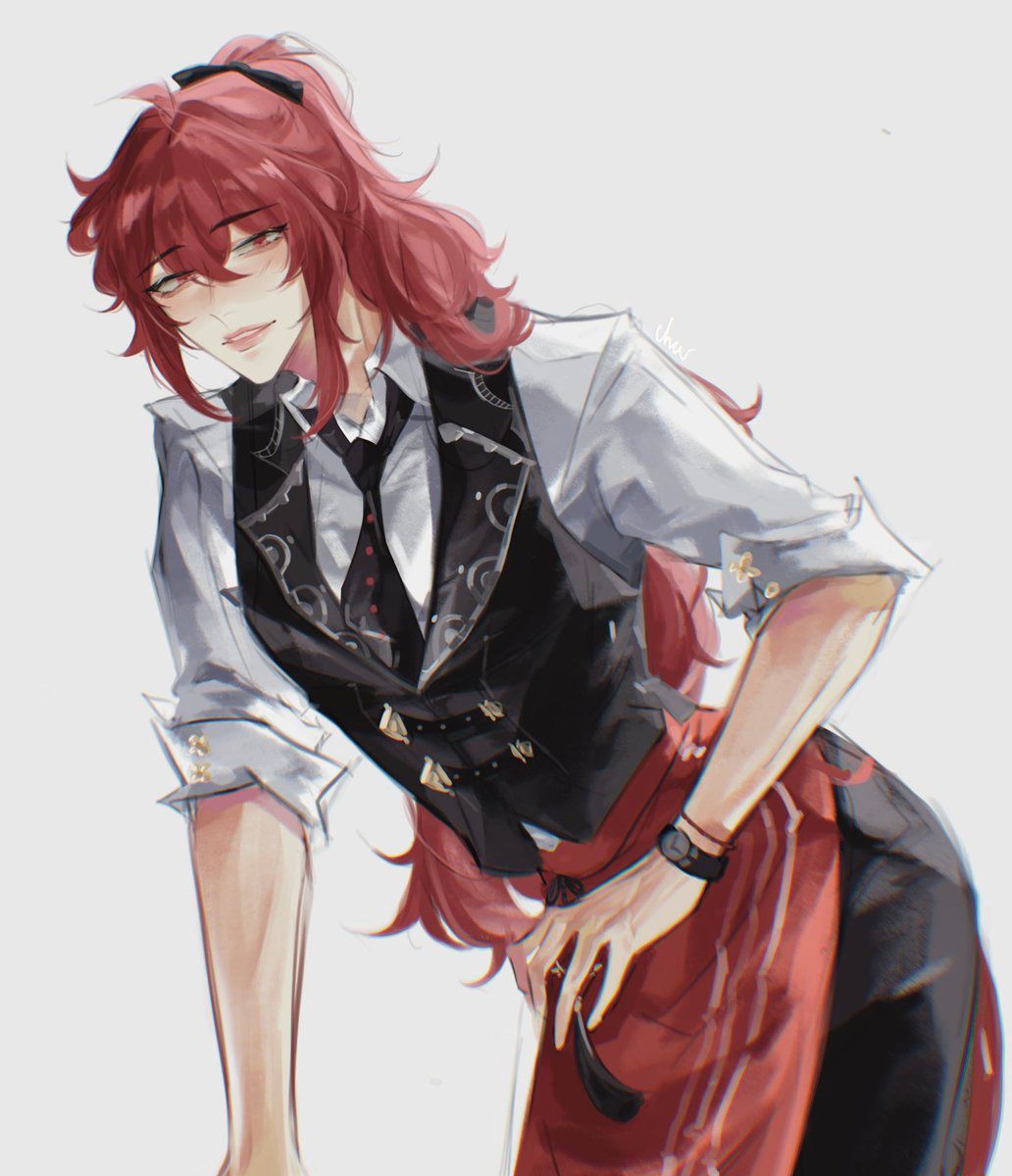 diluc kfc fanart 12/21Genshin Impact Genshin Impact HoYoLAB