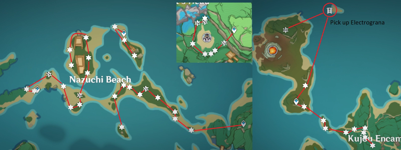 V3 3 Second Half Farming Routes Collection Amakumo Fruit Raiden v3-3-second-half-farming-routes-collection-amakumo-fruit-raiden