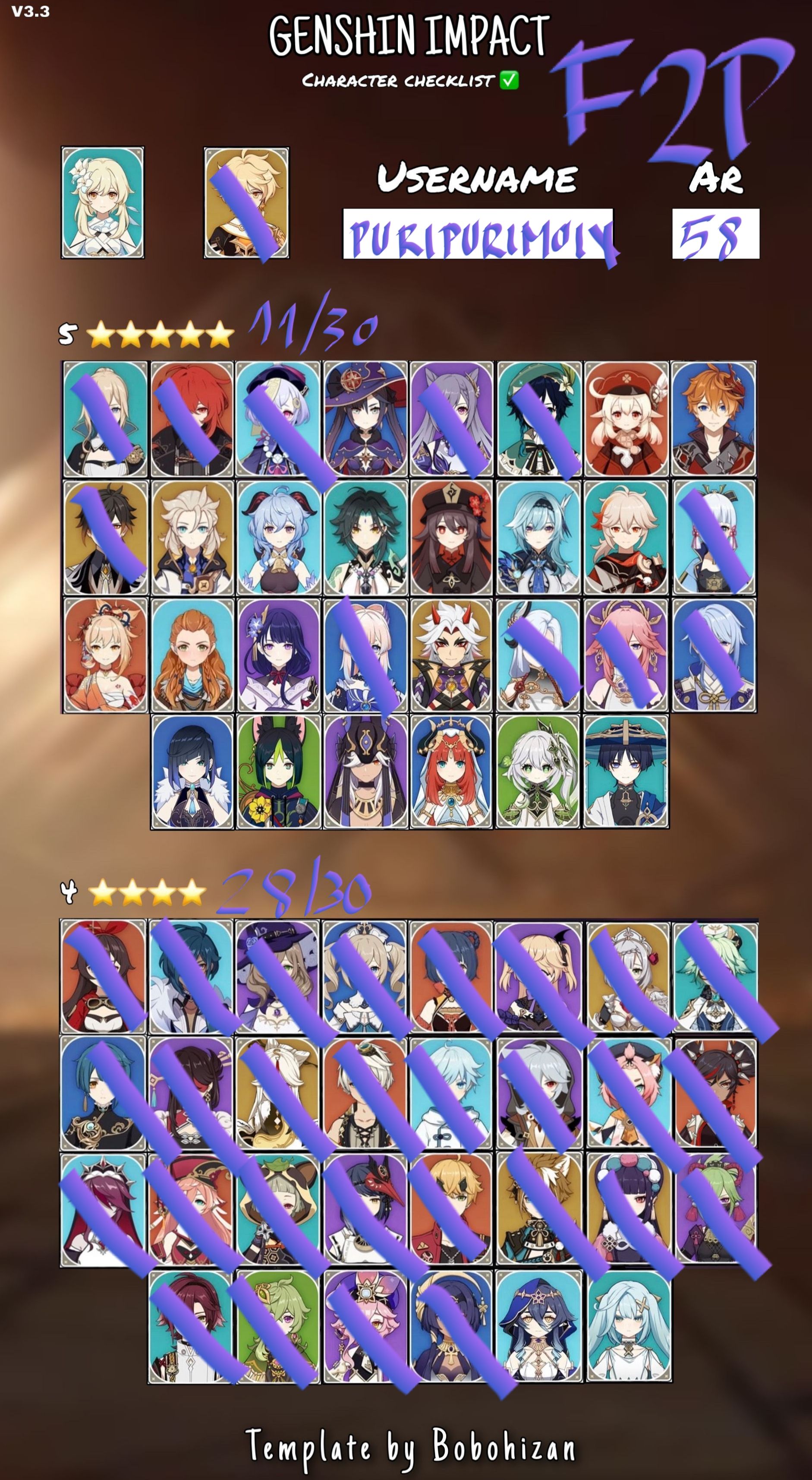 I'm proud to be an F2P 😁 Genshin Impact | HoYoLAB